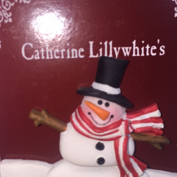 Catherine Lillywhite’s Snowman Christmas Holiday Winter Brooch Gail West New - Picture 5 of 6